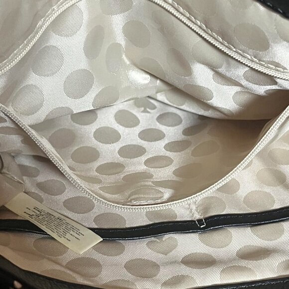 Kate Spade Cobble Hill Little Minka Dot Black Leather Convertible Crossbody Bag - Picture 11 of 14
